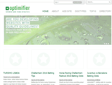 Tablet Screenshot of optimifier.com